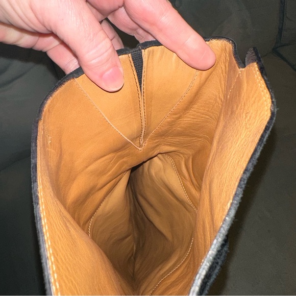 Gucci Dionysus suede over the knee boots size 37 1/2 black - Picture 6 of 16